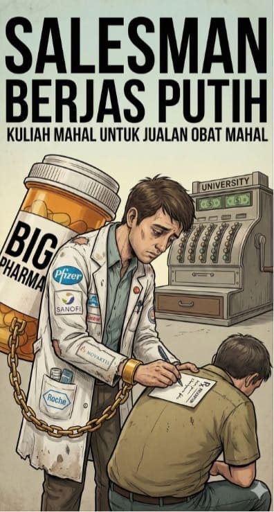 Dokter, Salesman Berjas Putih