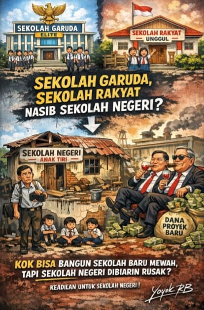 Sekolah Garuda, Sekolah Rakyat dan Nasib Sekolah Negeri: Kasta Baru Pendidikan Indonesia?