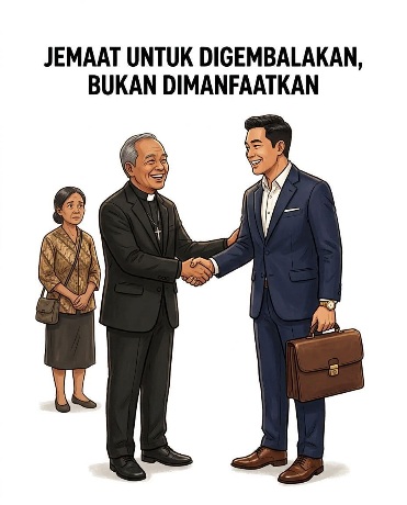 Jemaat Untuk Digembalakan, Bukan Dimanfaatkan