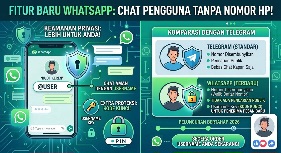 WhatsApp Punya Username! Ini Bukan Sekadar Fitur Baru, Tapi Lompatan Besar untuk Privasi Digital