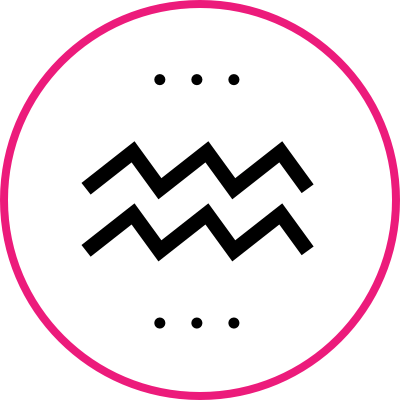 horoscope icon aquarius