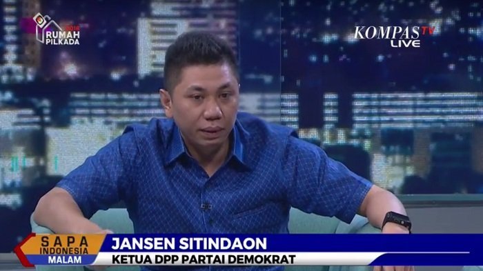 Ketua DPP Partai Demokrat, Jansen Sitindaon Ketua DPP Partai Demokrat, Jansen Sitindaon