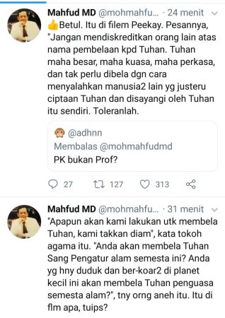 Tuhan Adalah Penguasa Semesta Alam, Tidak Butuh Pembelaan Manusia