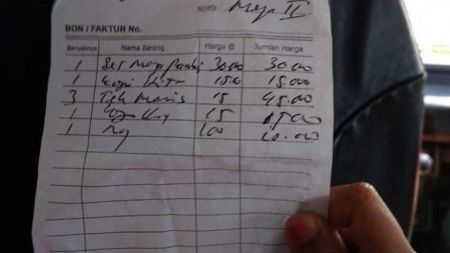 harga makanan di danau toba samosir